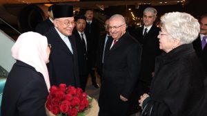 Malezya Başbakanı Enver İbrahim ve eşi Wan Azizah Türkiye’de