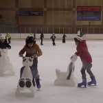 Maltepeli çocuklar tatilin keyfini buz pistinde çıkardı