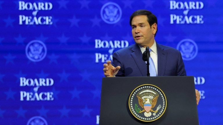 Marco Rubio, Gazze Barış Kurulu imza töreninde konuştu