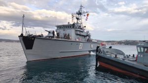 Mayın tehlikesine karşı görev yapacak gemiler Karadeniz’e açıldı