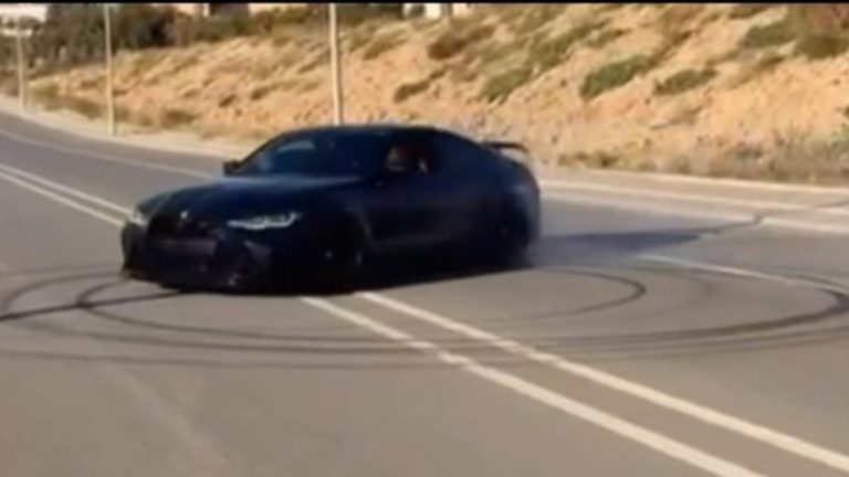 Mersin’de drift atan sürücüye ceza yağdı