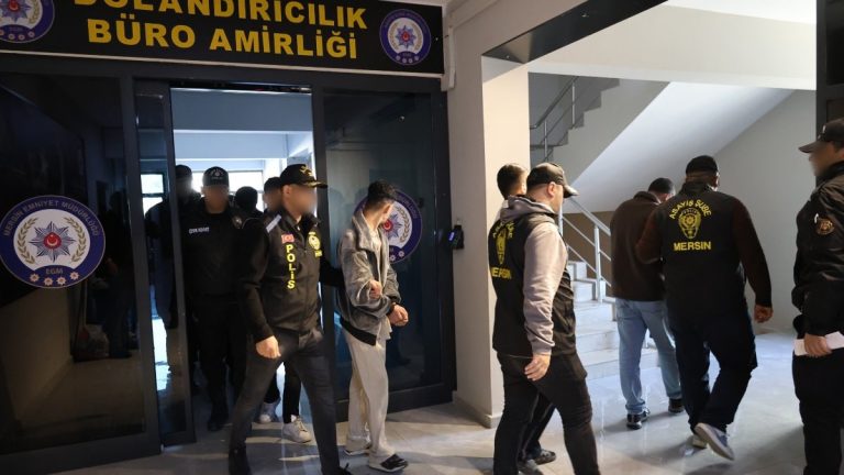 Mersin’de paravan şirketler üzerinden dolandırıcılığa 10 tutuklama