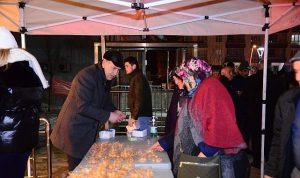 Miraç Kandili’nde Lokma İkramı Yapıldı