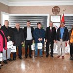 Muhtarlardan Başkan Topaloğlu’na ziyaret