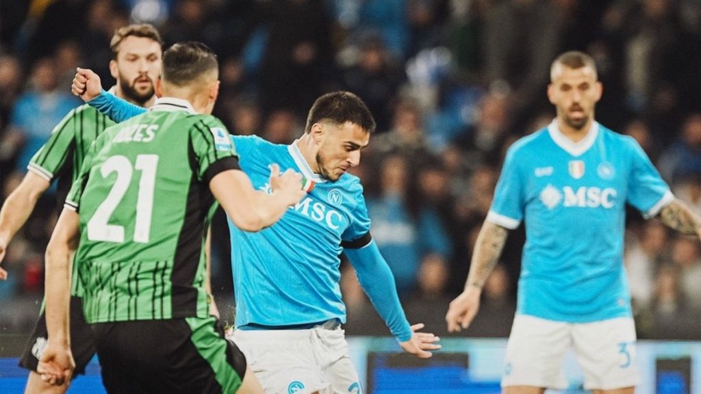 Napoli, Sassuolo karşısında hata yapmadı