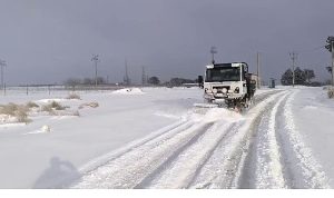 Osmangazi’nin Yüksek Kesimlerinde Kar Nöbeti