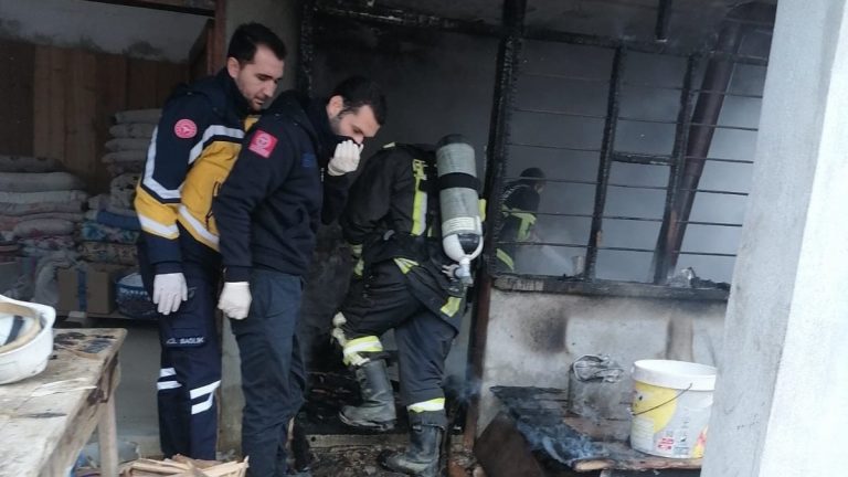 Osmaniye’de evde çıkan yangında can verdi