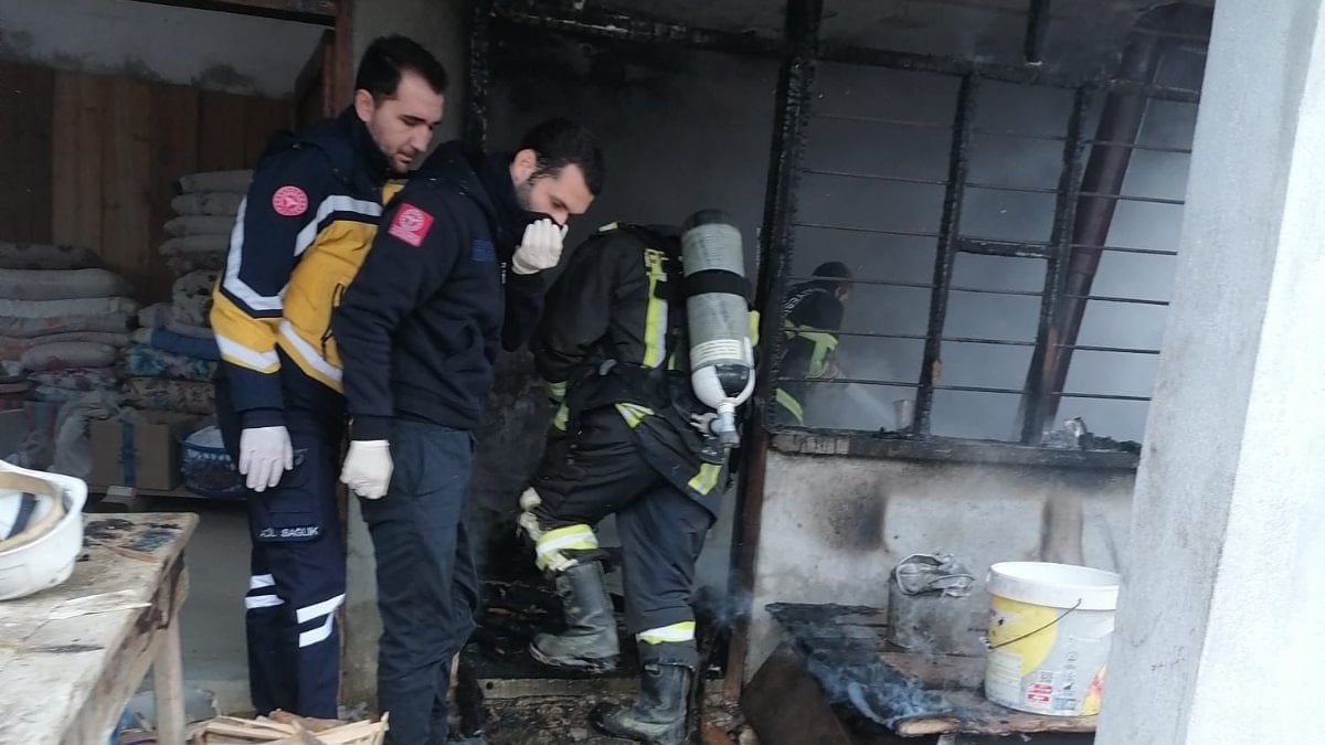 Osmaniye’de evde çıkan yangında can verdi