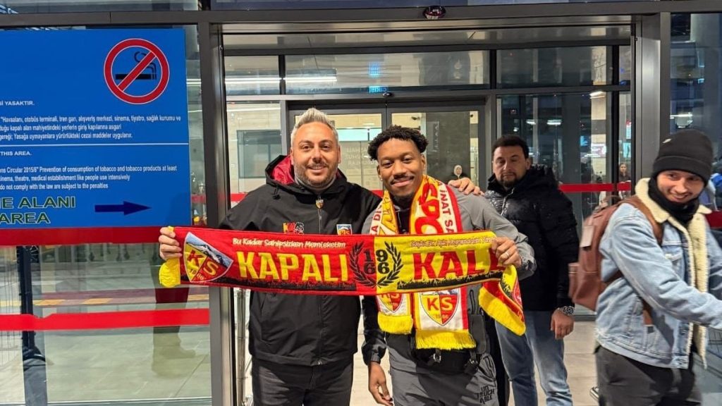 Ronael Pierre-Gabriel, Kayseri’ye geldi