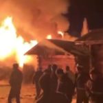 Samsun’da korkutan yangın: 2 ahşap ev küle döndü