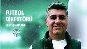 Serikspor’da futbol direktörü Ferda Ramanlı oldu