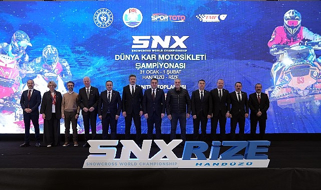 SNX Türkiye Dünya Kar Motosikleti Şampiyonası Rize Handüzü’nde