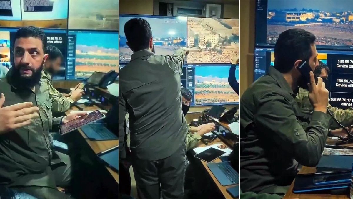 Suriye Cumhurbaşkanı Ahmed Şara harekat merkezinde