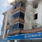 Tekirdağ’da yangın çıkan evde bıçaklanmış kadın cesedi bulundu