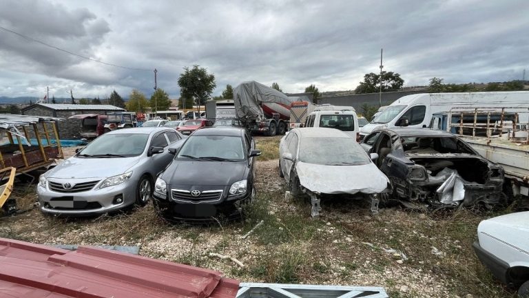 Tokat’ta araç parçası ve şase değiştirenlere operasyon: 1 tutuklama