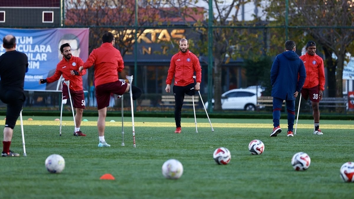 Trabzon Büyükşehir Belediyesi Ampute Futbol Takımı şampiyonluğa odaklandı!