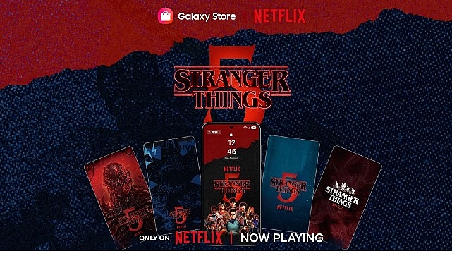 Upside Down geçidi sizi bekliyor: Samsung ve Netflix, Galaxy cihazlara özel “Stranger Things” teması sundu