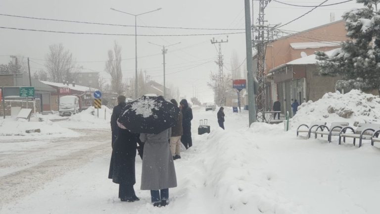 Van’da 90 yerleşim yerinin yolu kardan kapandı