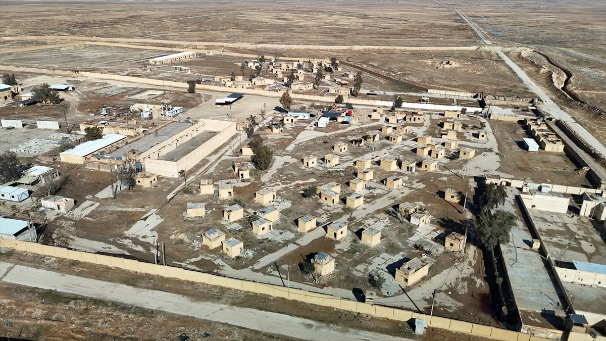 YPG’nin DEAŞ mensuplarını serbest bıraktığı hapishane görüntülendi