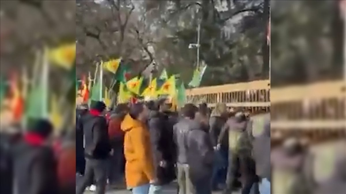YPG/SDG yandaşlarından Avrupa’da provokasyon