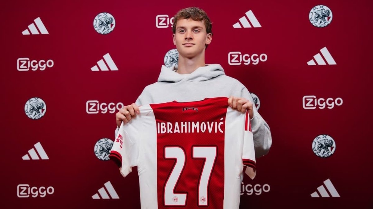 Zlatan Ibrahimovic’in 19 yaşındaki oğlu Maximilian, Ajax’a kiralandı