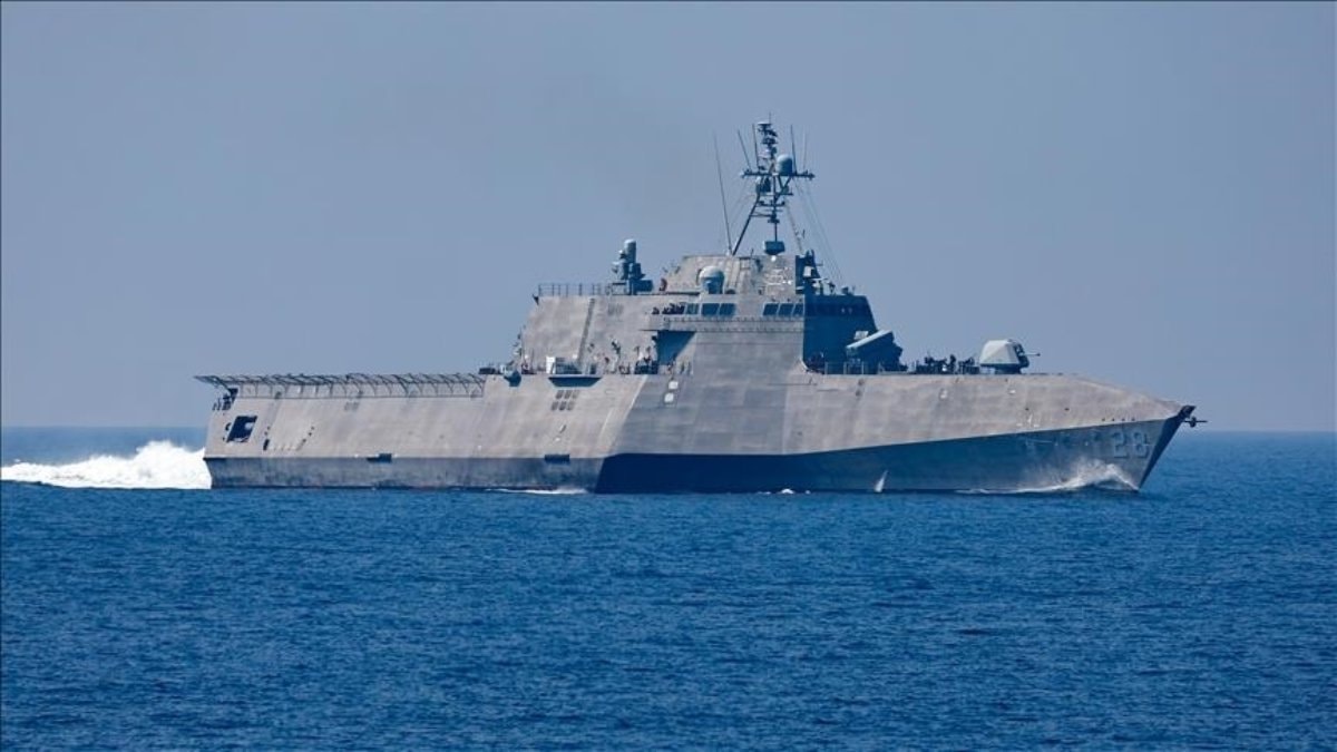 ABD donanmasına ait destroyer gemisi İsrail’den ayrıldı