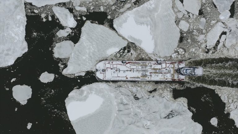 ABD’de kar fırtınası: Hudson Nehri kısmen dondu
