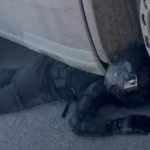 Adana’da tırın altında kalan kurye o anları anlattı