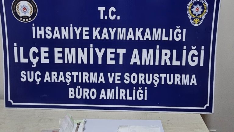 Afyonkarahisar’da uyuşturucu etkisindeki sürücüye 60 bin TL ceza