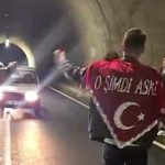 Antalya’da asker eğlencesinde tünel kapattılar