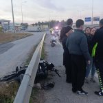 Antalya’da uygulama var sandı, ters yönde kaçınca kaza yaptı