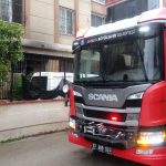 Antalya’da yaşlı adamı yangından komşuları kurtardı