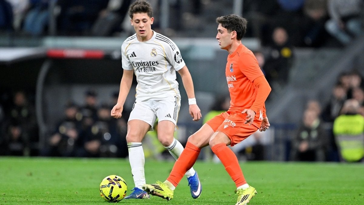 Arda Güler’li Real Madrid, sahasında Real Sociedad’ı yendi