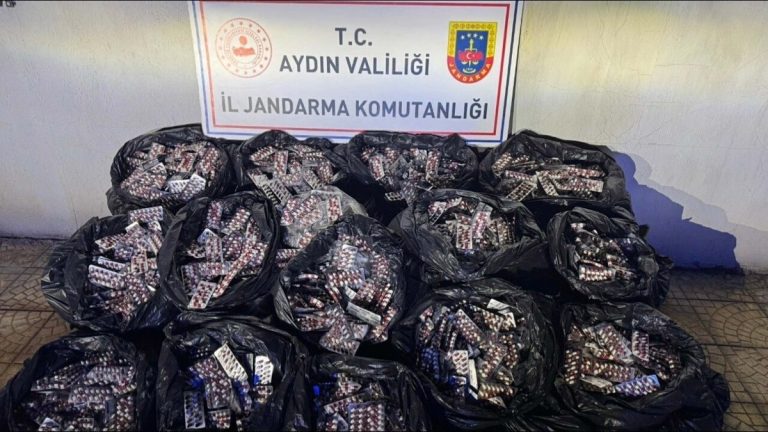 Aydın’da 152 bin 800 adet uyuşturucu madde ele geçirildi