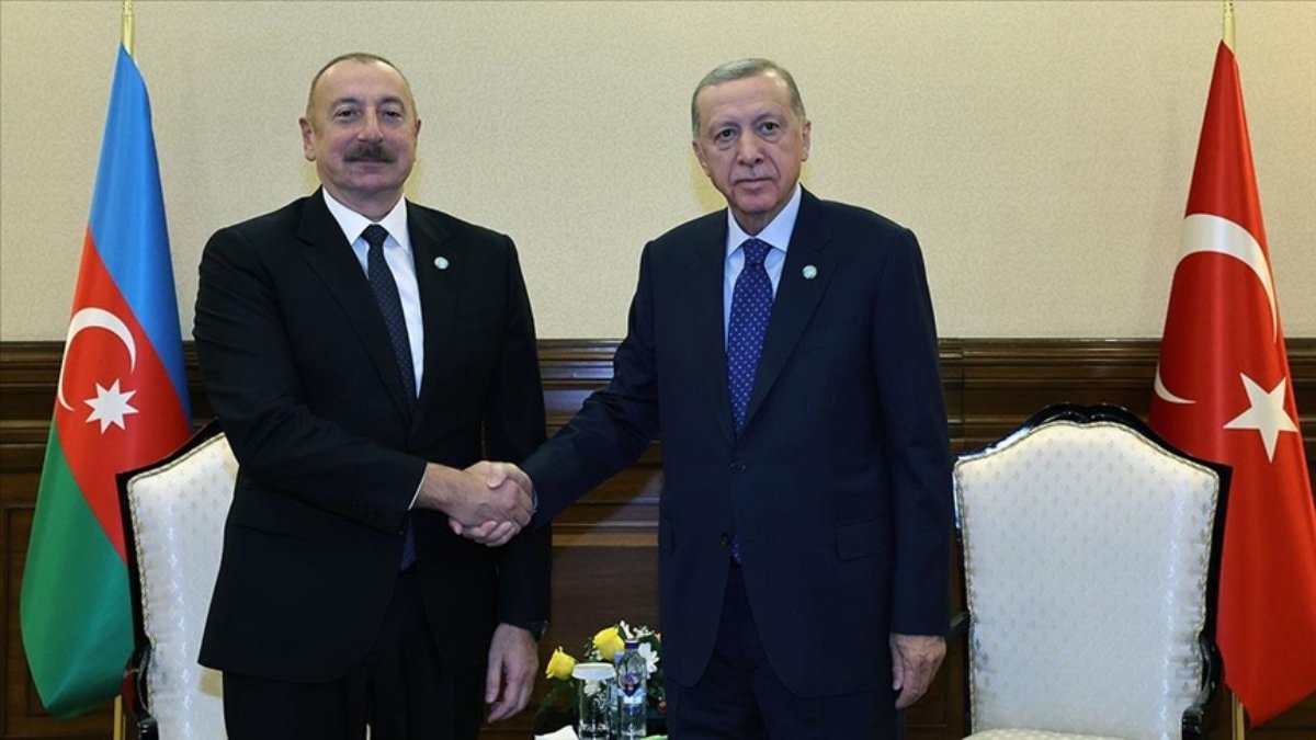 Azerbaycan Cumhurbaşkanı Aliyev’den, Cumhurbaşkanı Erdoğan’a mesaj