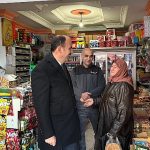 Başkan Altay Şehir Merkezinde İftar Öncesi Esnafı Ziyaret Etti