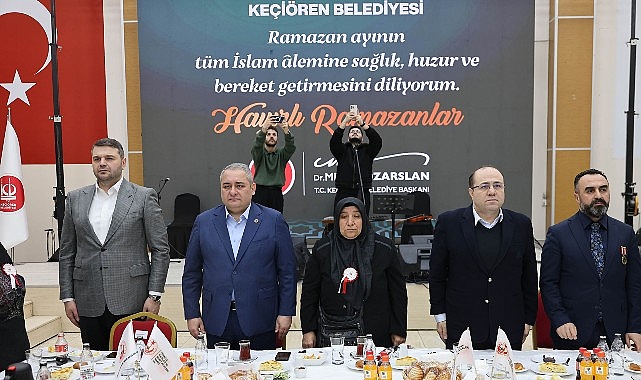 Başkan Özarslan, Ramazan’ın İlk İftarını Şehit Aileleri ve Gazilerle Yaptı