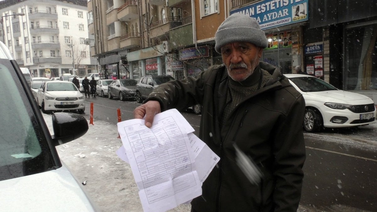 Bingöl’de hiç gitmediği Ankara’dan trafik cezası yedi