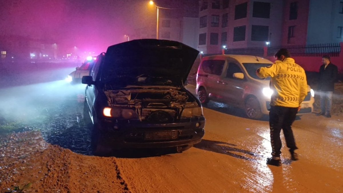 Bursa’da alkollü sürücü polisten kaçtı: Kaza yapınca yakalandı