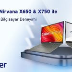 Casper Nirvana X650 ve X750 ile yeni nesil bilgisayar deneyimi