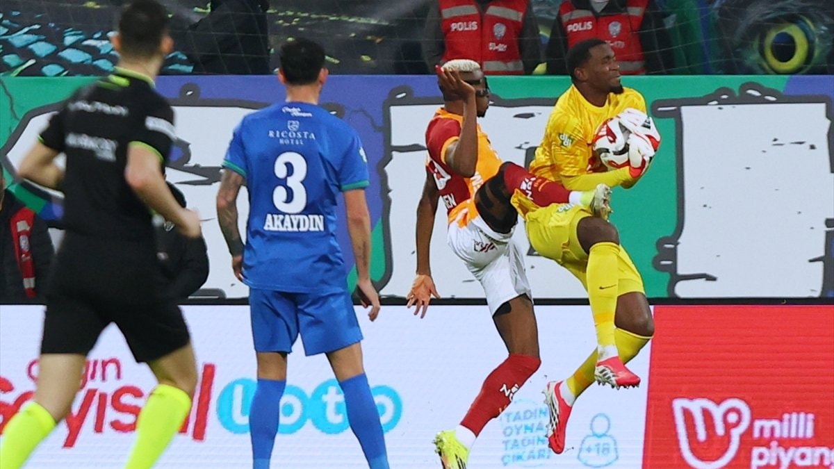 Çaykur Rizespor’dan Galatasaray maçındaki hakem yönetimiyle ilgili açıklama