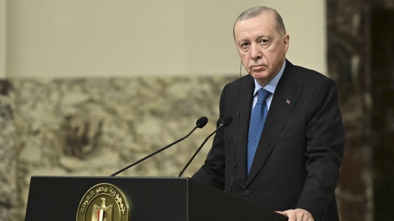 Cumhurbaşkanı Erdoğan, Türkiye-Mısır İş Forumu buluşmasında konuşuyor