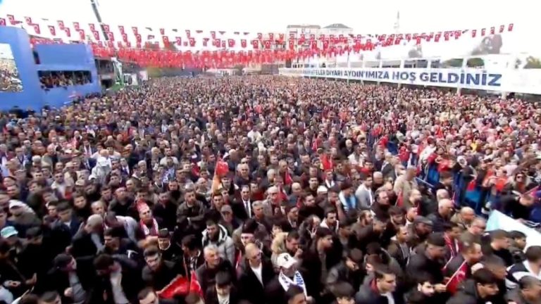 Cumhurbaşkanı Erdoğan’a Aydın’da yoğun ilgi