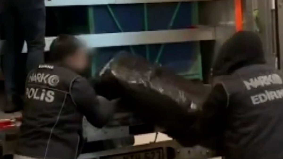 Edirne’de ocak ayında 2.2 milyar liralık uyuşturucu ele geçirildi