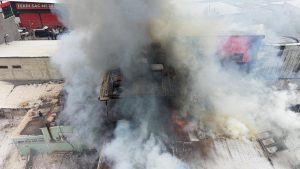 Erzurum’da 2 kişinin öldüğü yangında, iş yeri sahibine 288 bin TL para cezası