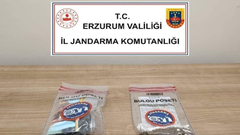 Erzurum’da narkotik baskını: 6 şahıs tutuklandı