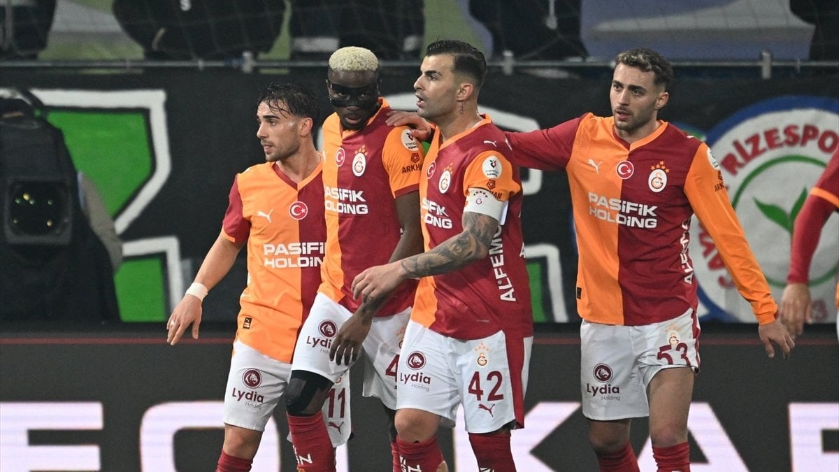 Galatasaray – Eyüpspor maçının ilk 11’leri