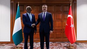 Hakan Fidan, Nijeryalı mevkidaşı ile bir araya geldi