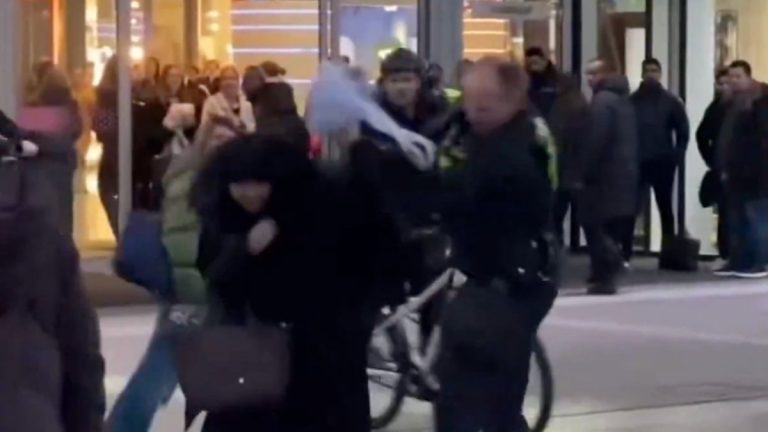 Hollanda polisinden, Müslüman kadınlara şiddet