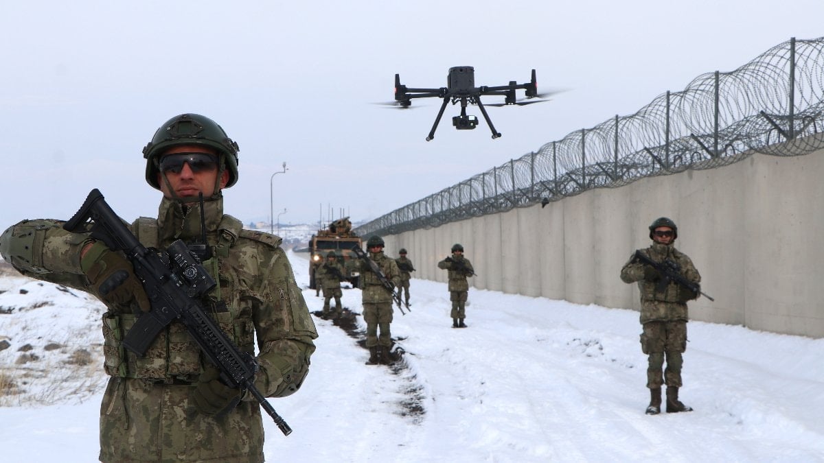 Hudut Kartalları Türkiye-İran sınırını 7 gün 24 saat koruyor